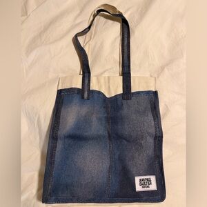 Jean Paul Gaultier Denim Blue Bag